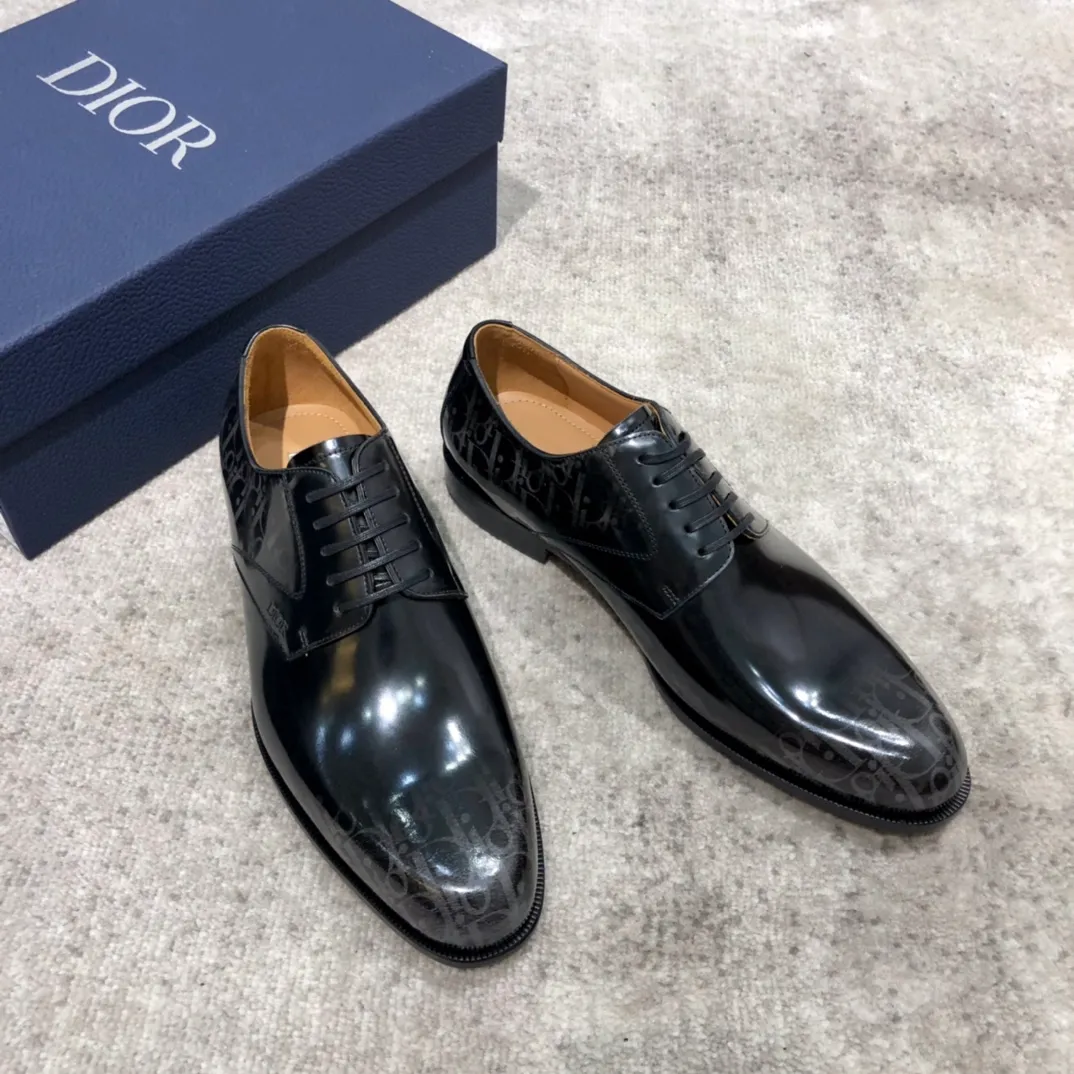 Men's shoes 💰960 Dior high-end men's boutique casual leather shoes, imported cowhide upper, water-dyed cowhide lining, imported genuine leather outsole, perfect details, standard code 38-44 (45 is custom-made, non-returnable and non-exchangeable)